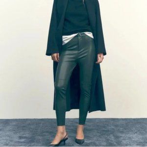 Zara Faux Leather Skinny Pants - Influencer and Blogger Favs!